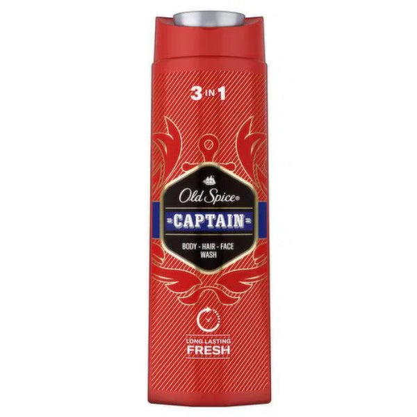 Old Spice Captain Shower Gel 3 in 1 400ml