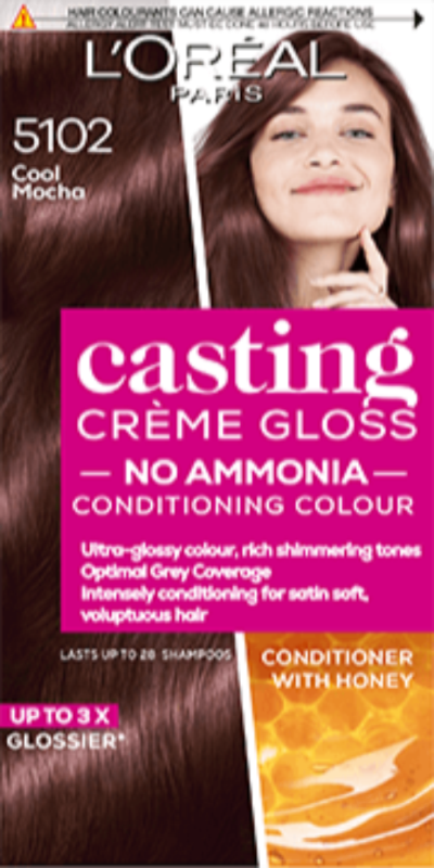 Loreal Casting Creme Gloss 5102 ( Formerly 510 ) Cool Mocha