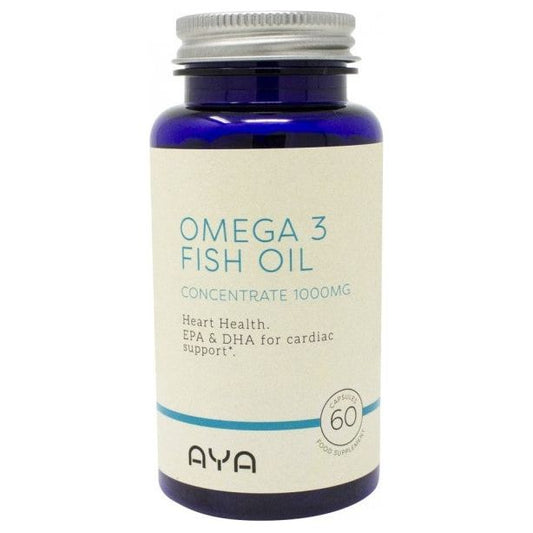Aya Omega 3 Fish Oil 1000Mg Capsules 60S