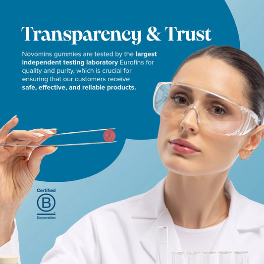 Novomins Creatine Gummies High Strength 5000mg