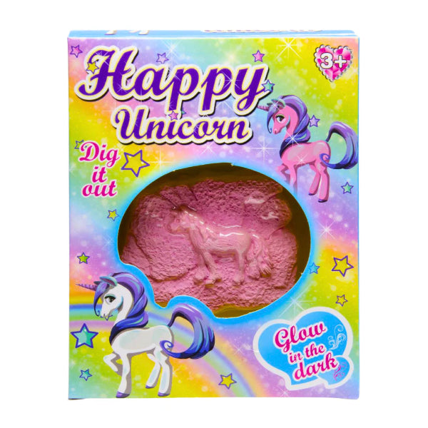 Happy Unicorn Dig It Out Glo in The Dark