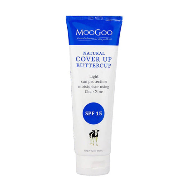 Moogoo Cover Up Buttercup Spf 15 Moisturiser 120g
