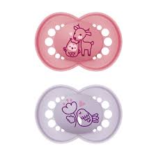 Mam Original 18-36M Soother 2Pk Girl