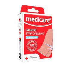 Medicare Fabric Strip Dressing 6Cm X 1M