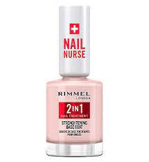 Rimmel 2 in 1 nail treatment Base Coat And Strengthener