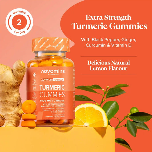 Novomins Tumeric Gummies 60's