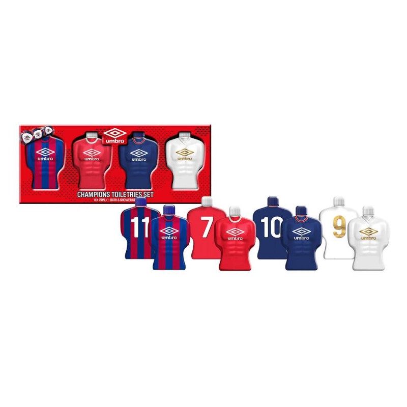 Umbro Champions Toiletries Set 4x75ml