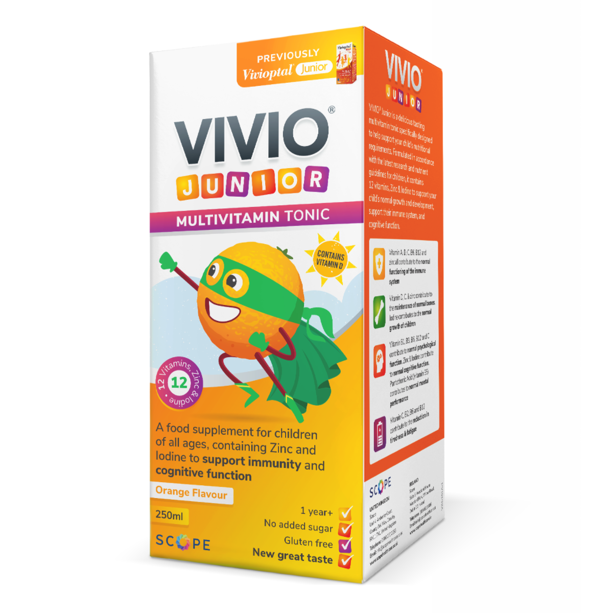 Vivio Junior Food Supplement 250ml