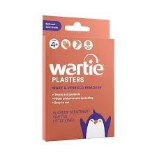 Wartie Plasters Wart + Verruca Remover For Little One 4Yr +
