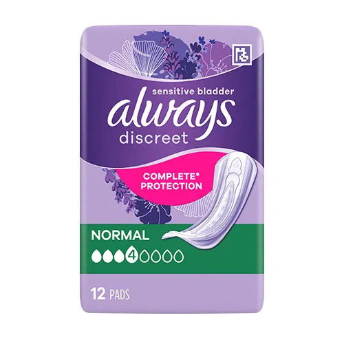 Always Discreet Normal 12 Pads