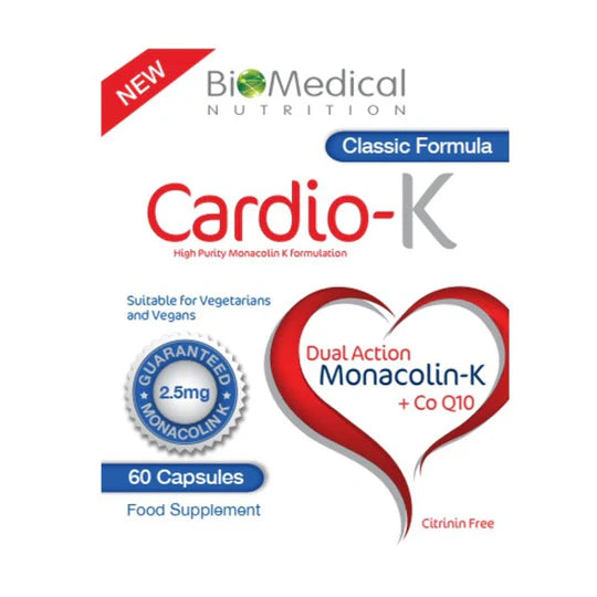 Cardio-K Classic 2.5Mg Monacolin K 60 Caps