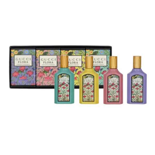 Gucci Flora 4 Miniature Gift Set