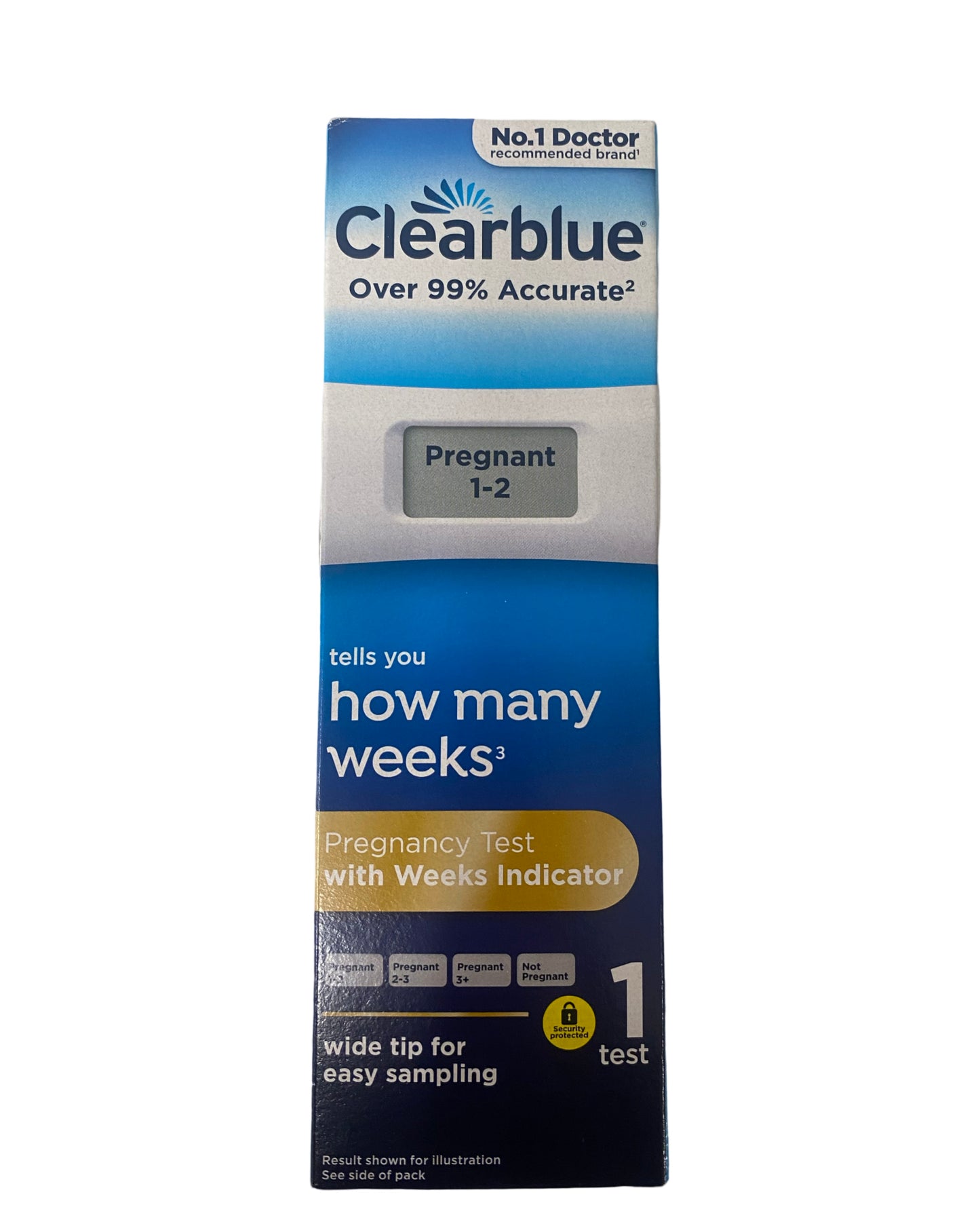 Clearblue Pregnancy Test with Weeks Indicator 1 Test