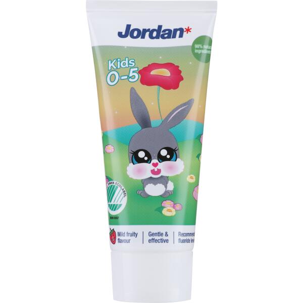 Jordan Kids 0-5 years Mild Fruity Flavour Toothpaste 50ml