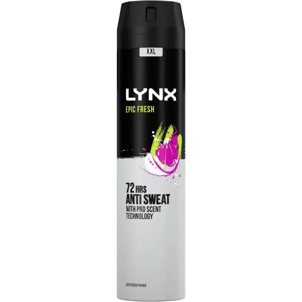 Lynx Epic Fresh Advanced Protection 72 Hr Anti Perspirant 250ml
