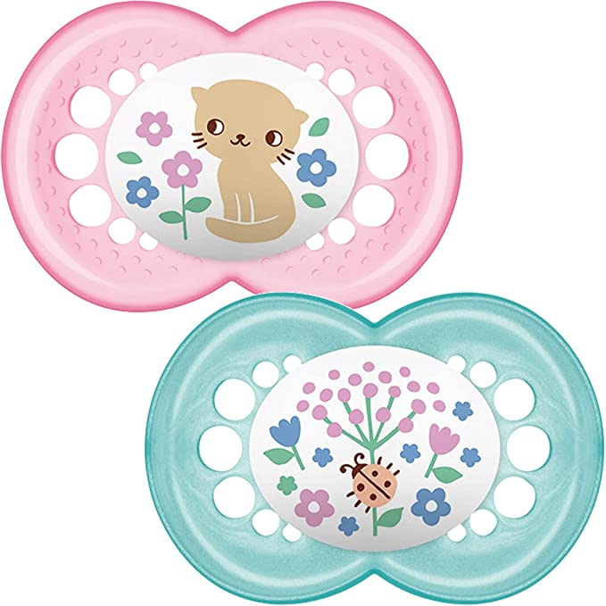 MAM Original Soother 6+ Months 2PK Assorted Colours