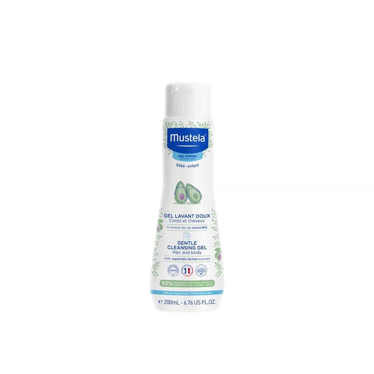Mustela Gentle Cleansing Gel Hair And Body 200ml
