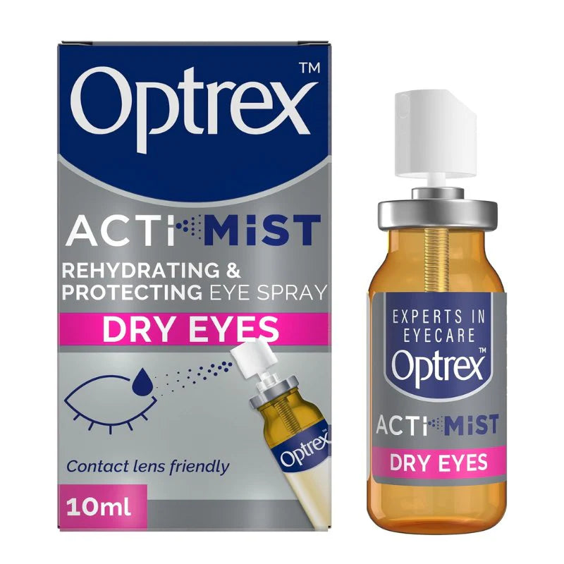 Optrex Actimist Rehydrating & Protecting Eye Spray for Dry Eyes 10ml
