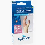 Epitact Flexible Thumb Brace Painful Thumb Day Left Hand Medium 1 Pack