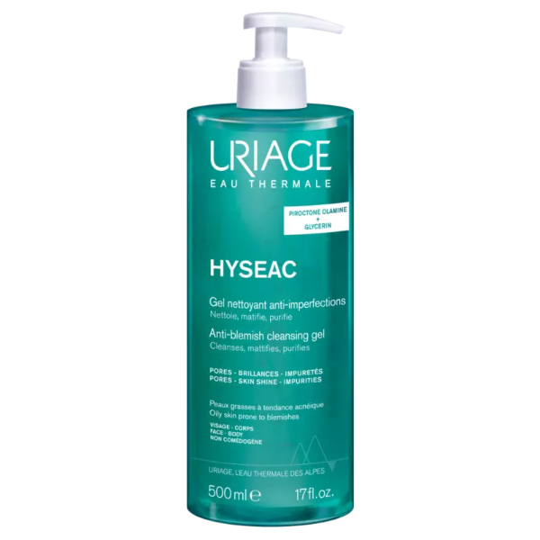 Uriage Hyseac Anti Blemish Cleansing Gel 500ml