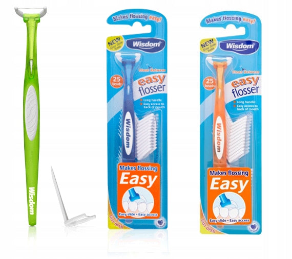 Wisdom Easy Flosser 25 heads