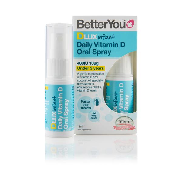 Better You Vitamin D Infant 400IU Oral Spray 15Ml