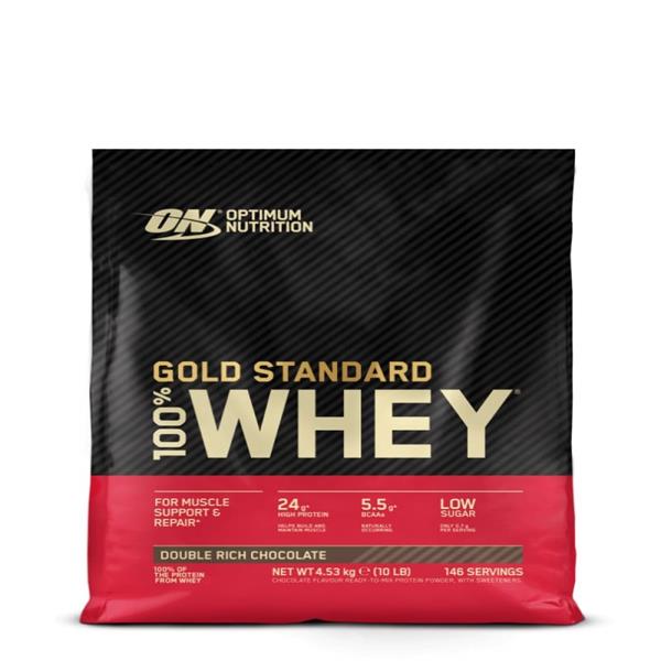 Optimum Nutrition 100% Whey Gold Double Rich Choc 450G EXPIRED JAN 25