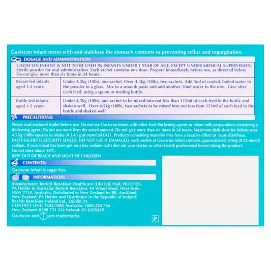 Gaviscon Infant 30 Doses
