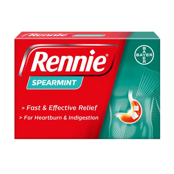 Rennie Spearmint 680Mg/80Mg Chew Tabs