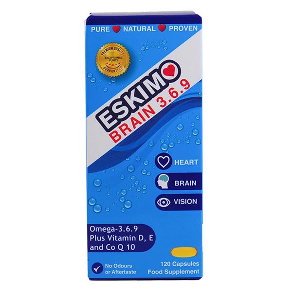 Eskimo Brain Omega 369 120 Capsules