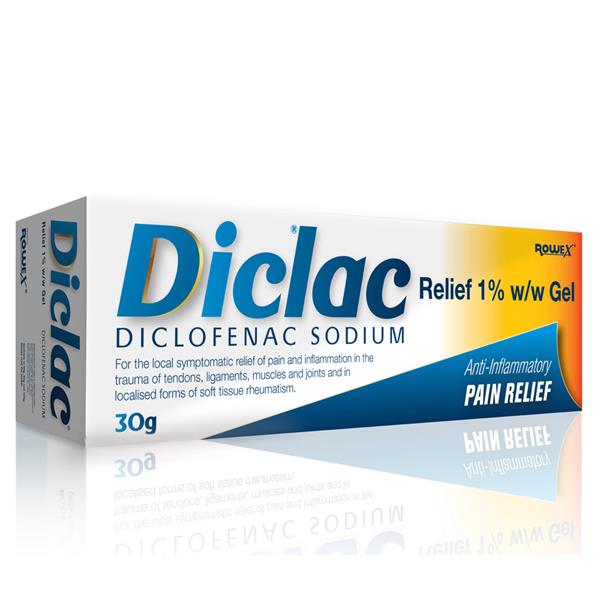 Diclac Relief 1% Gel 30G