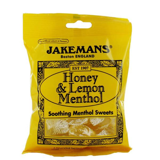 Jakemans Honey  Lemon Menthol Sweets