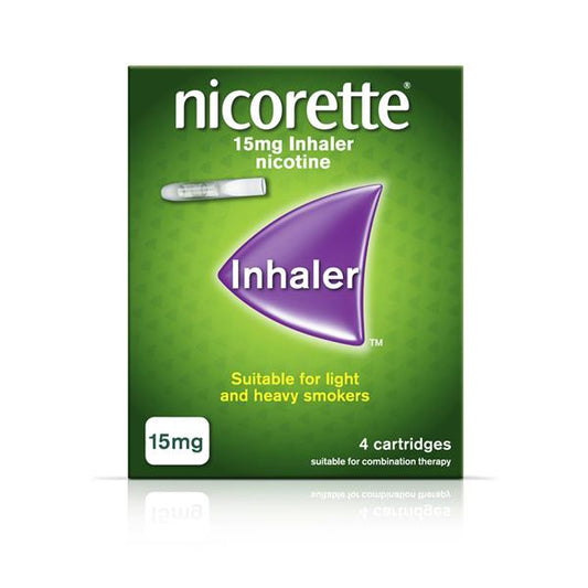 Nicorette Inhaler 15Mg 4Pk