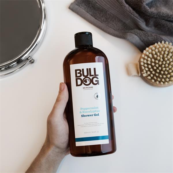 Bulldog Peppermint & Eucalyptus Shower Gel 500ml