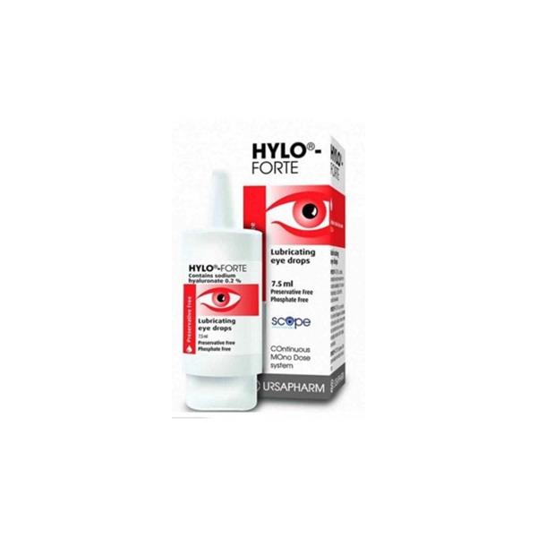 Hylo Forte 2mg Pres Free lubricating eye drops