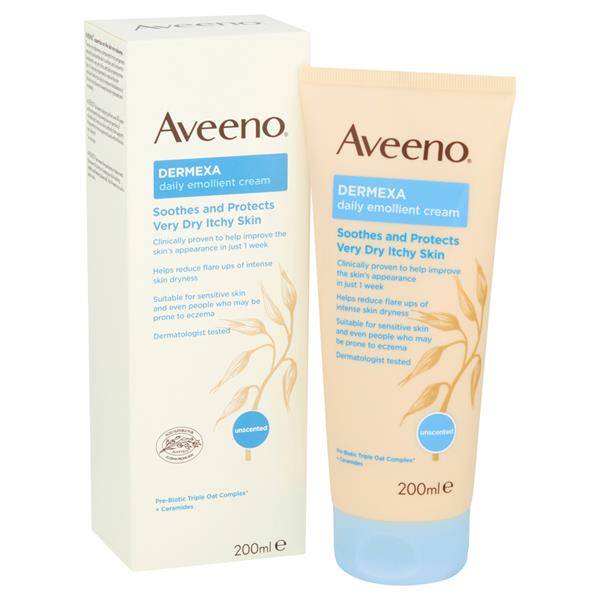 Aveeno Dermexa Moisturising Cream 200Ml