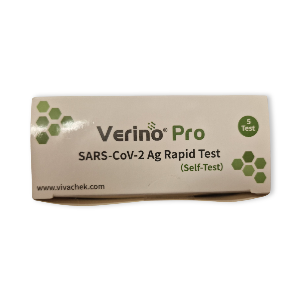 Verino Sars Covid 5PK Rapid Nasal Antigen Test Exp 30 Nov 23