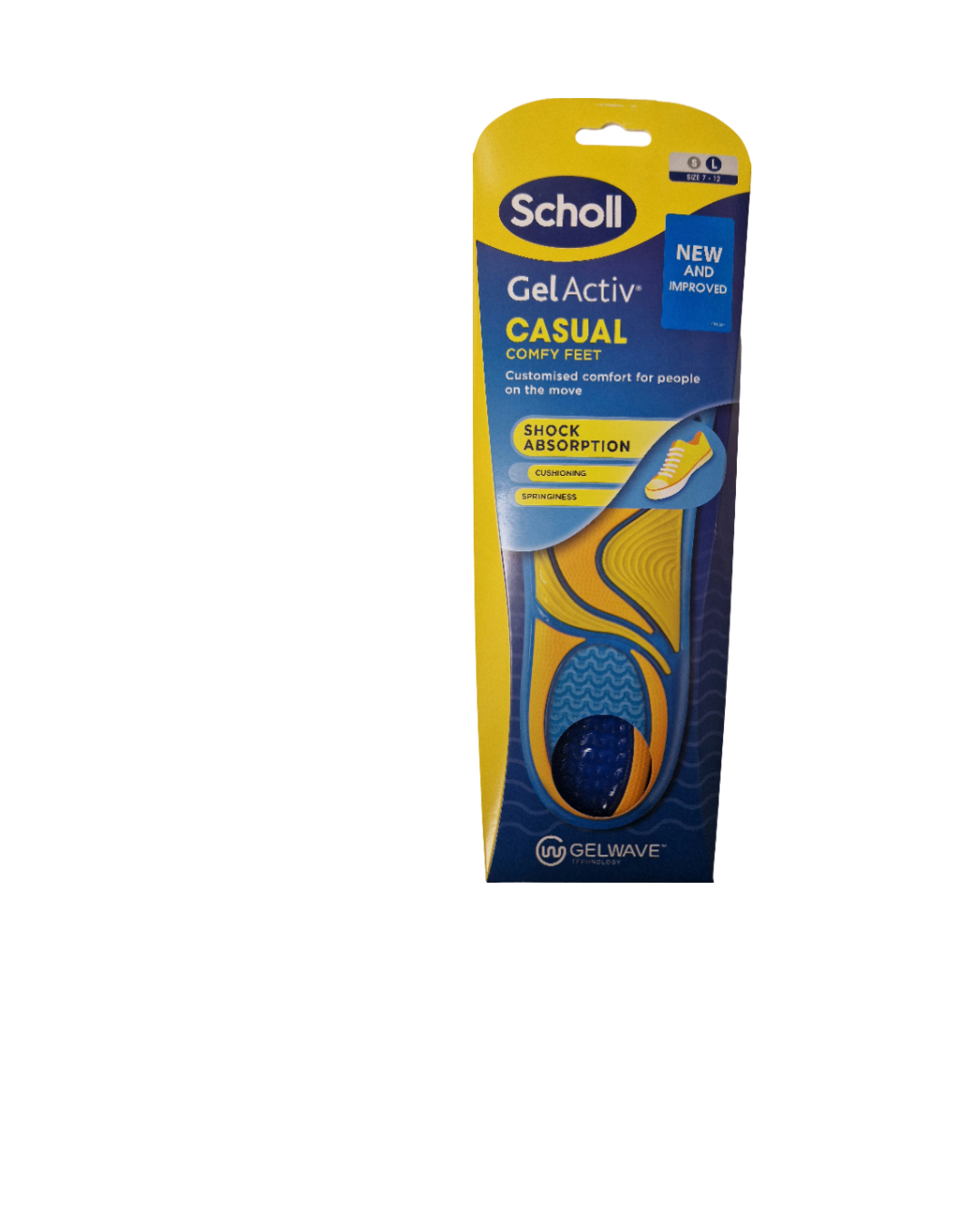 Scholl Gel Activ Casual Insoles Large 7-12