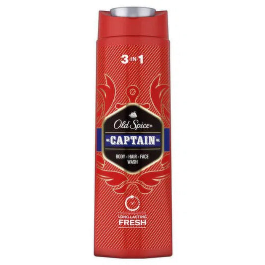 Old Spice Captain Shower Gel 3 in 1 400ml
