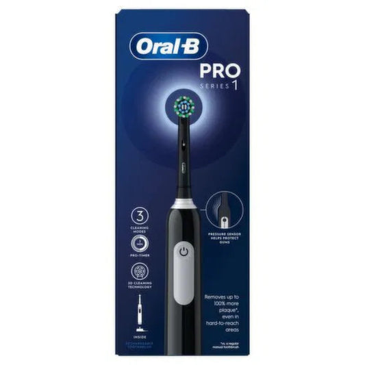 Oral B Pro 1 Cross Action Black Toothbrush