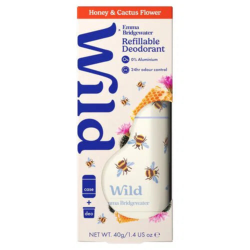 Wild X Emma Bridgewater Honey & Cactus Flower Deodorant
