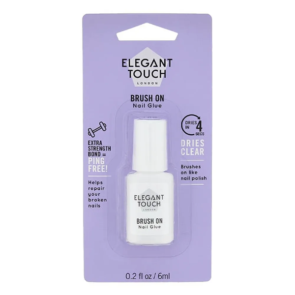 Elegant Touch Brush On Nail Glue