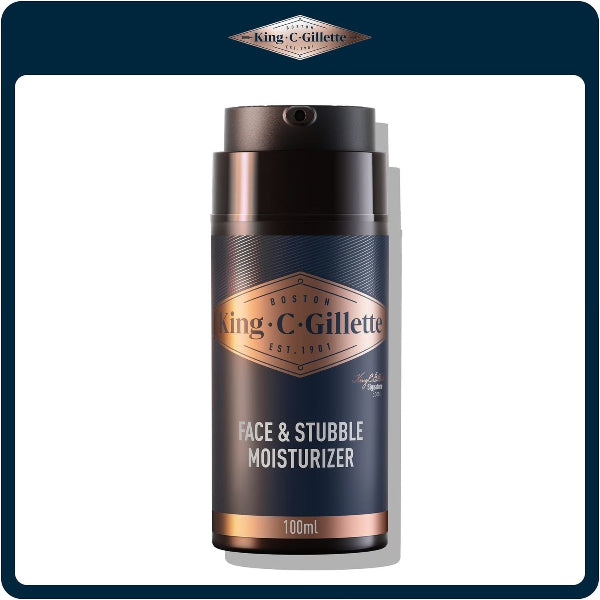 Gillette King C Face Stubble Moisturiser 100ml