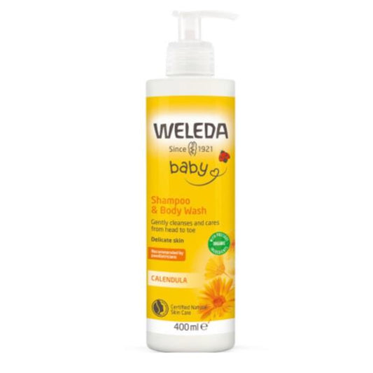 Weleda Baby Shampoo And Body Wash 400ml