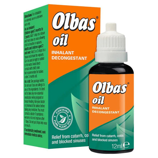 Olbas Oil Inhalant Decongestant 12ml