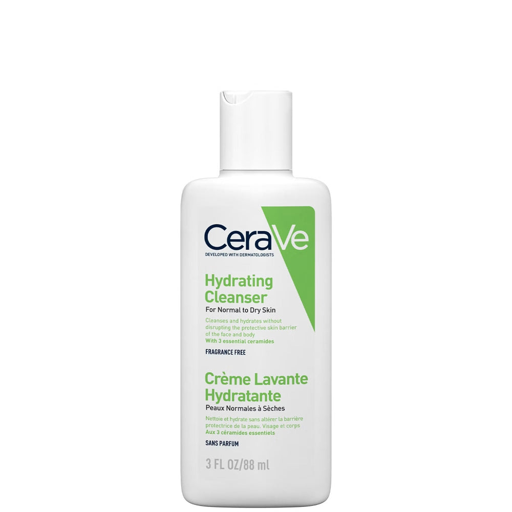 Cerave Travel Size Hydrating Cleanser 90ml