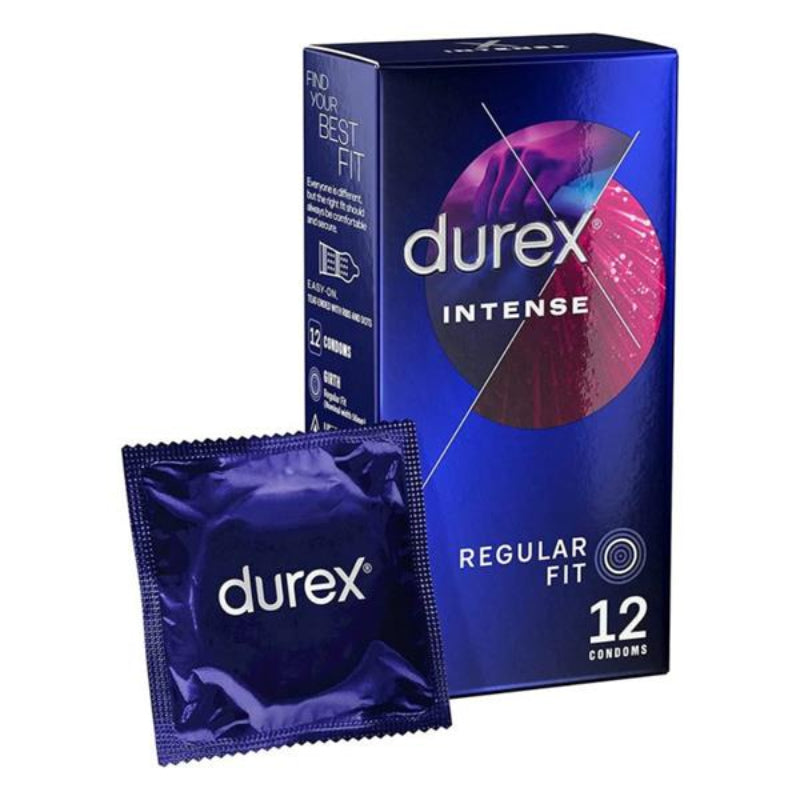Durex Ultimate Intense Regular Fit Condoms 12 Pack