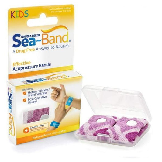 Sea-Band Anti Sickness Band Child Pink