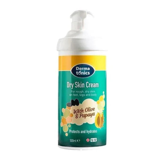 Dermatonics Dry Skin Cream With Olive And Papaya 500ml