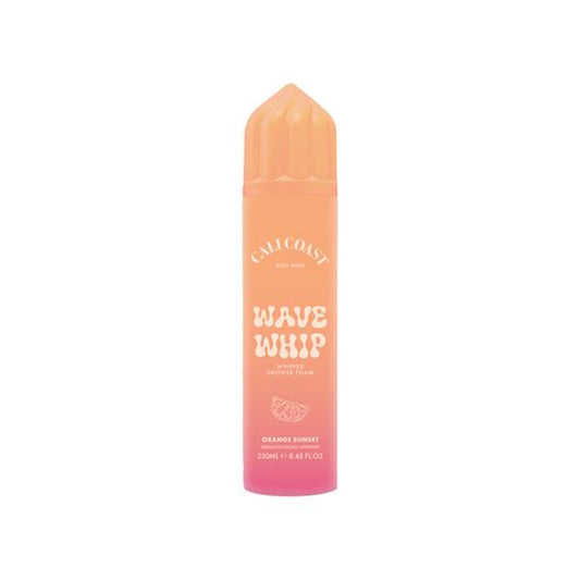 Cali Coast Wave Whip Shower Foam Orange Sunset 250ml